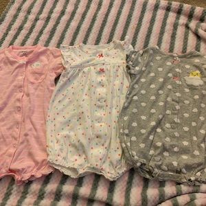 3 rompers